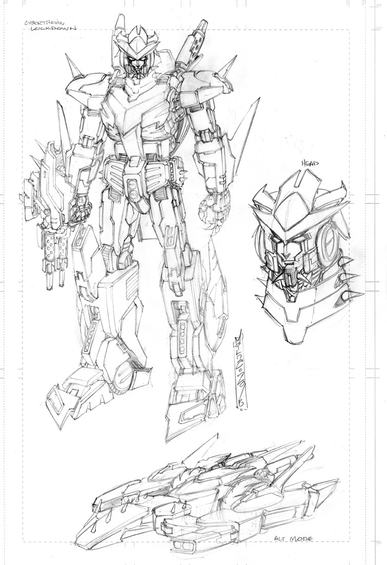 2010 IDW unused concept art