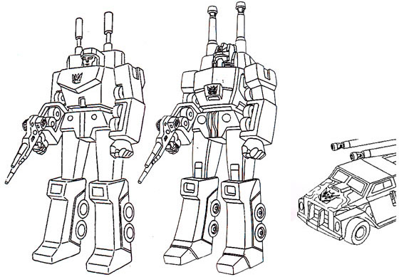 Early model sheet