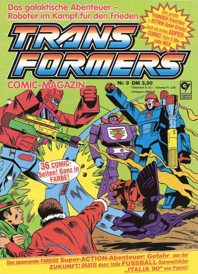 Transformers Comic-Magazin #9 (Condor Verlag, 1990)