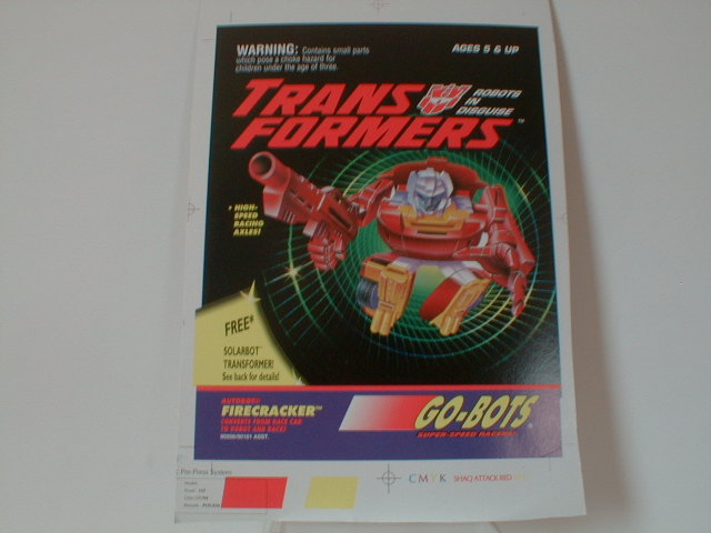 Solarbot promo on Firecracker card.