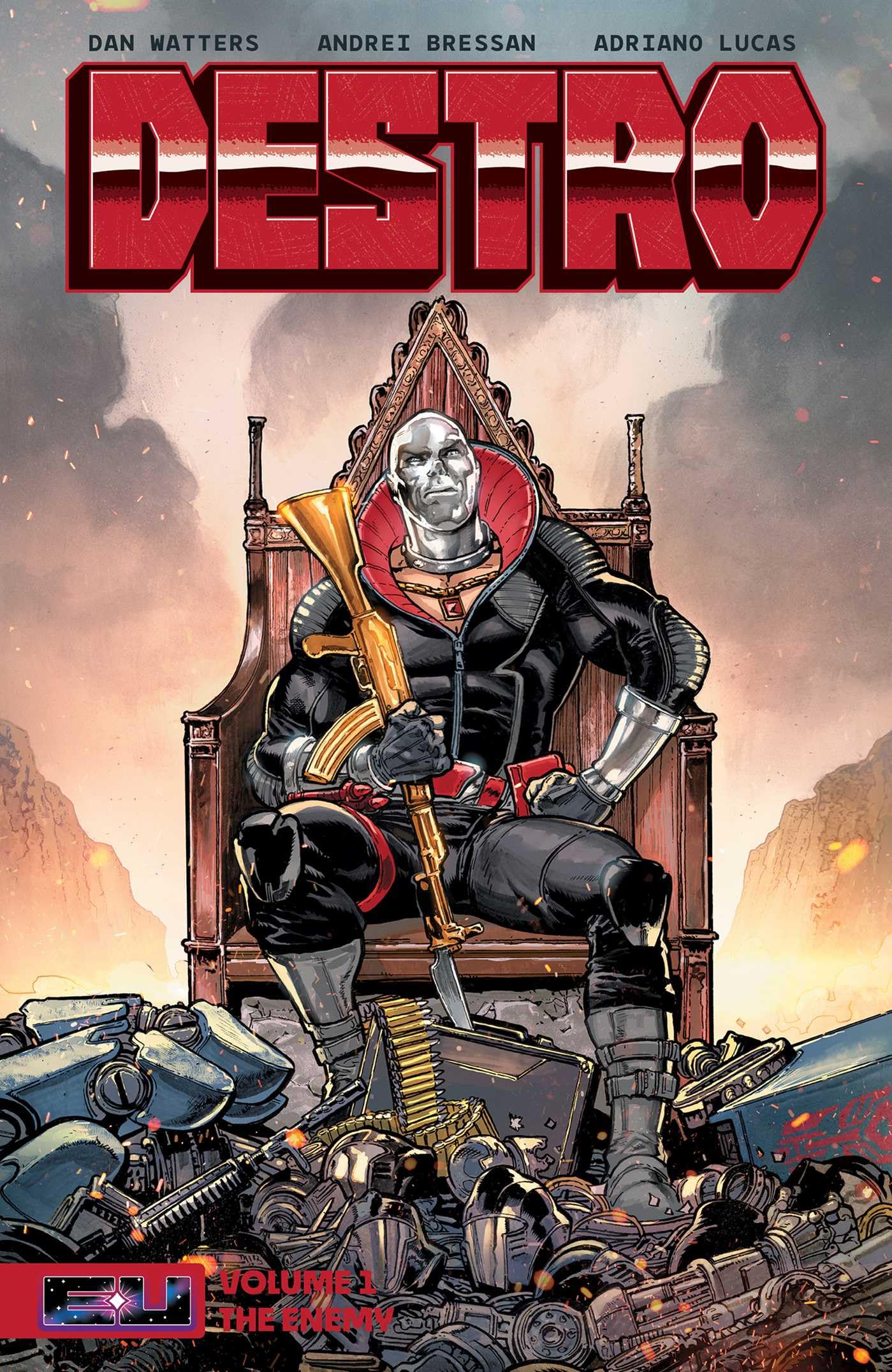 Volume 1: The Enemy – cover art by Andrei Bressan and Adriano Lucas
