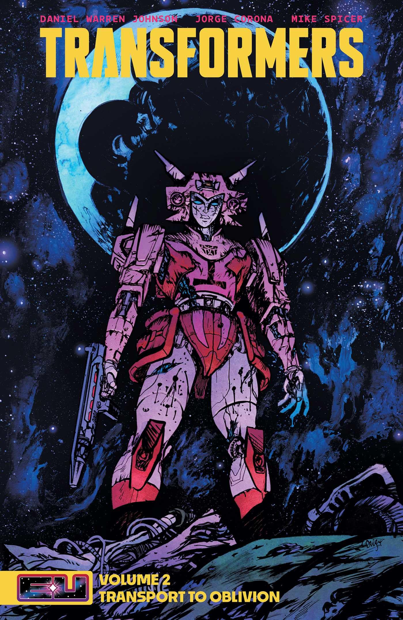 Volume 2: Transport to Oblivion – cover art by Daniel Warren Johnson & Mike Spicer