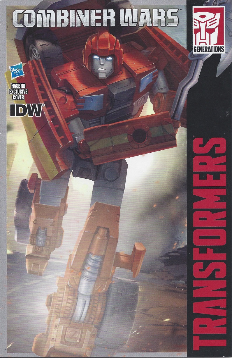 Hasbro exclusive cover available with Ironhide toy.