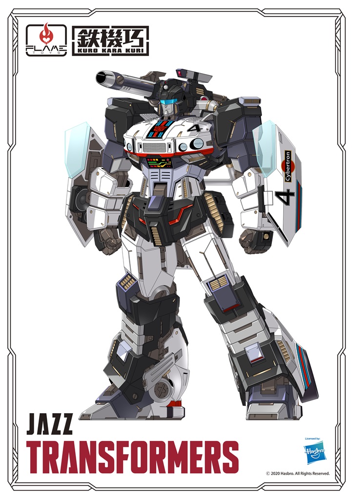 Flame Toys Kuro Kara Kuri robot mode concept art