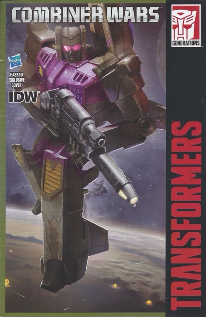Combiner Wars comic packaging art