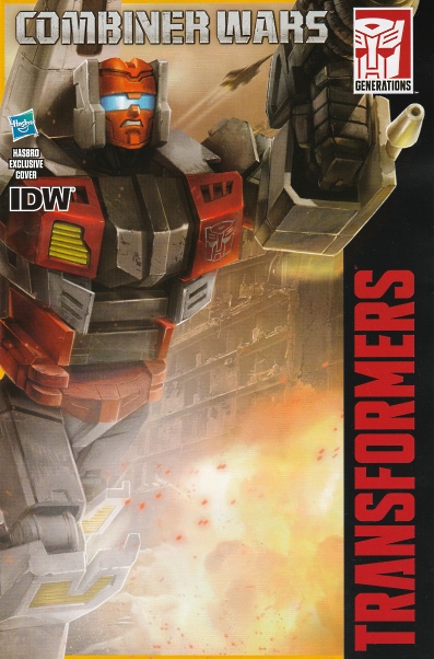 Combiner Wars comic packaging art