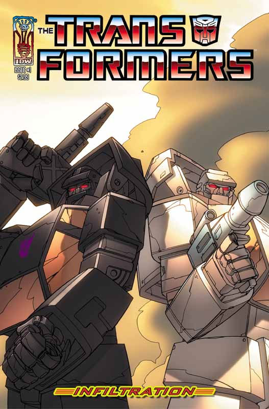 Infiltration #1 cover B - Tubbs and Crocket