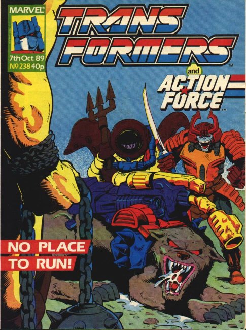 UK issue #238 - On the list of things NOT to do, threatening a wounded animal is high.