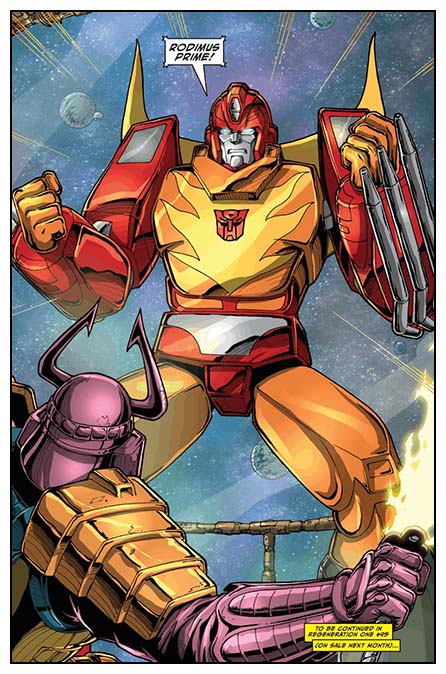 Regeneration One Rodimus Prime