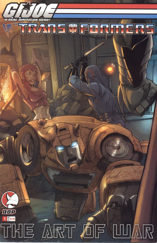 Cobra being even meaner to Bumblebee.
