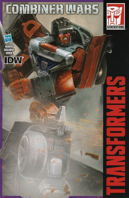 Combiner Wars comic packaging art