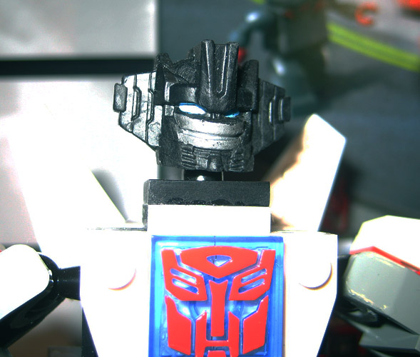 Wheeljack up close