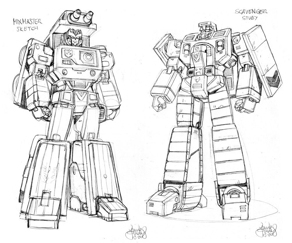 IDW All Hail Megatron concept art