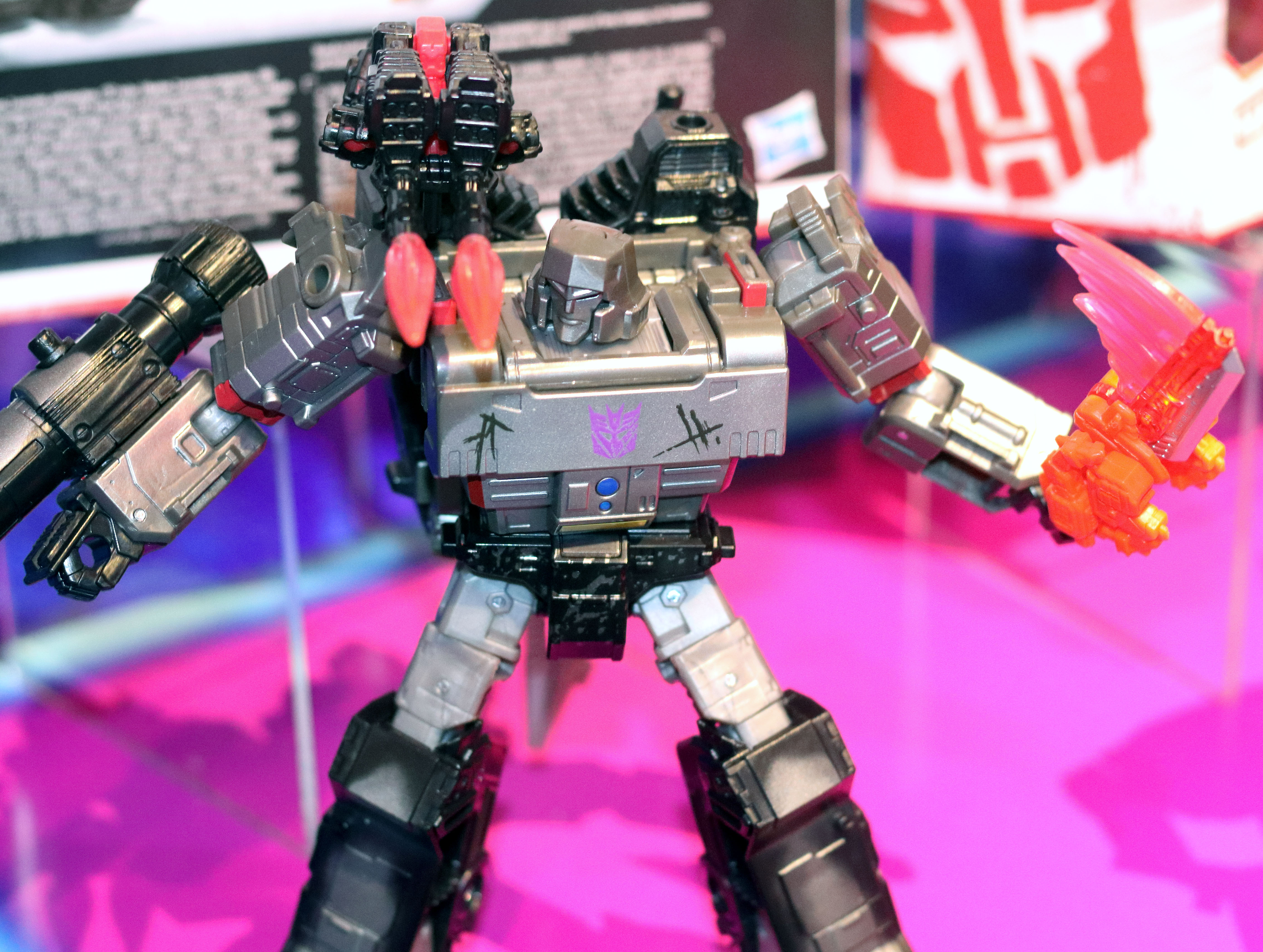 Megatron with Pinpointer and Lionizer!