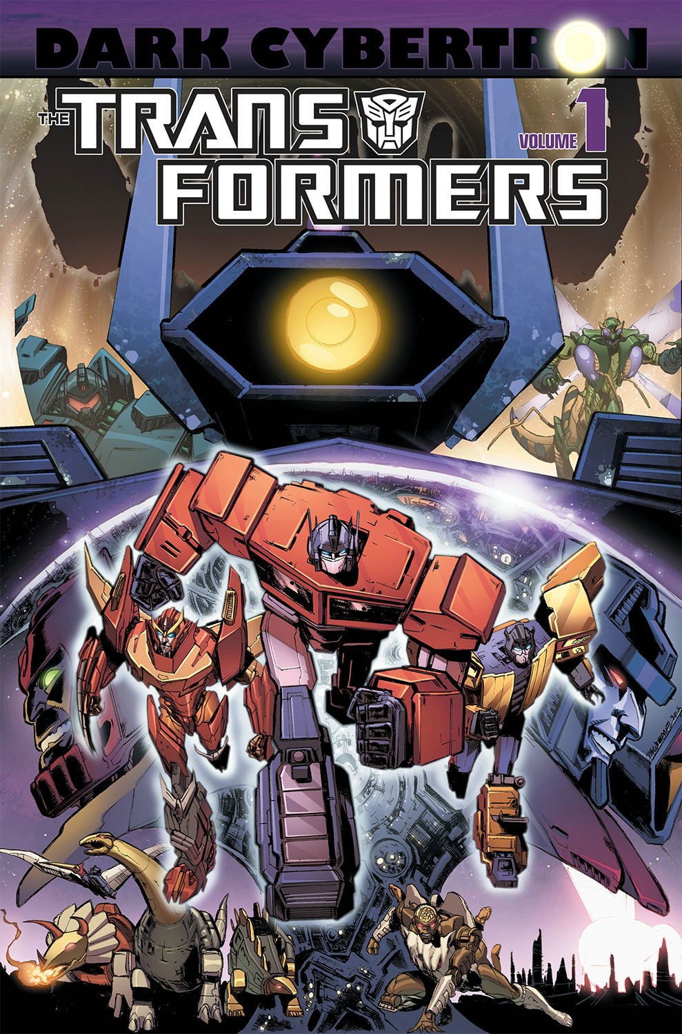 Dark Cybertron Volume 1 – cover art by Phil Jimenez and Romulo Fajardo Jr.