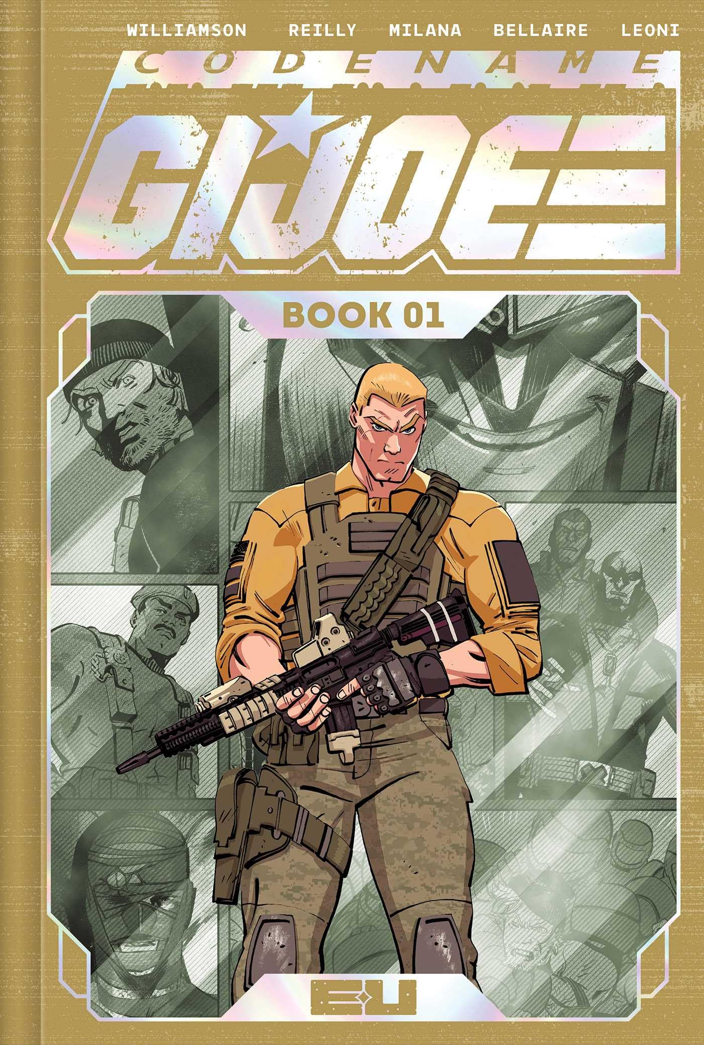 Deluxe Edition Book One – cover art by Andrea Milana, Tom Reilly and Jordie Bellaire
