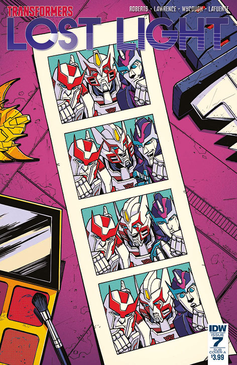 Ratchet shows off his many expressions.
