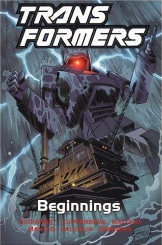 Transformers: Beginnings hardback (Titan Books, 2003)