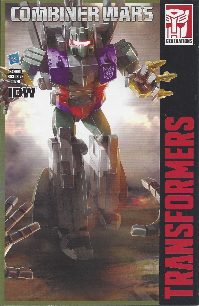 Combiner Wars comic packaging art