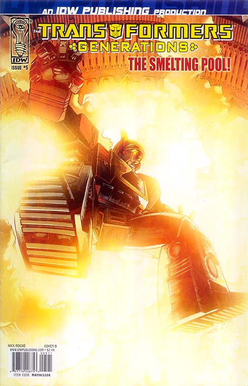 The Transformers: Generations #5 cover B (IDW Publishing, 2006)