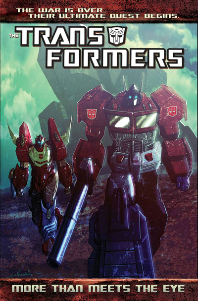 More Than Meets the Eye Volume 1 – cover art by Livio Ramondelli