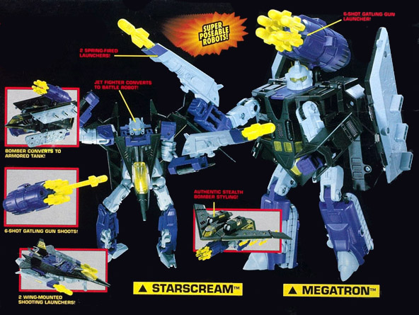 Megatron A.T.B. with Starscream
