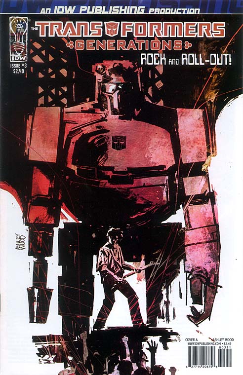 The Transformers: Generations #3 cover A (IDW Publishing, 2006)