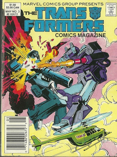 The Transformers Comics Magazine #3 (Marvel US, 1987)