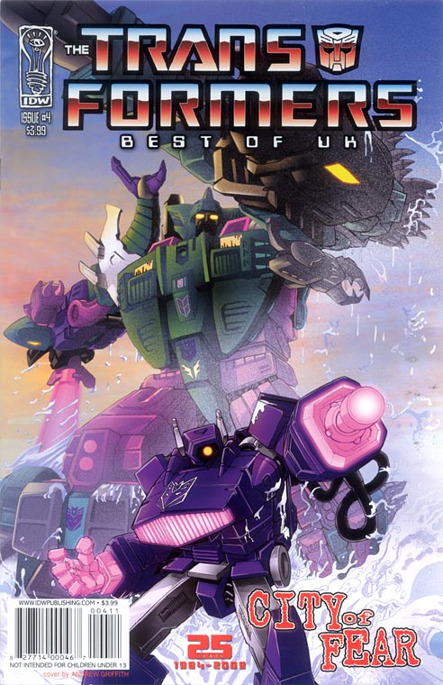Best of UK: City of Fear #4 (Regular cover) (IDW Publishing, 2009)
