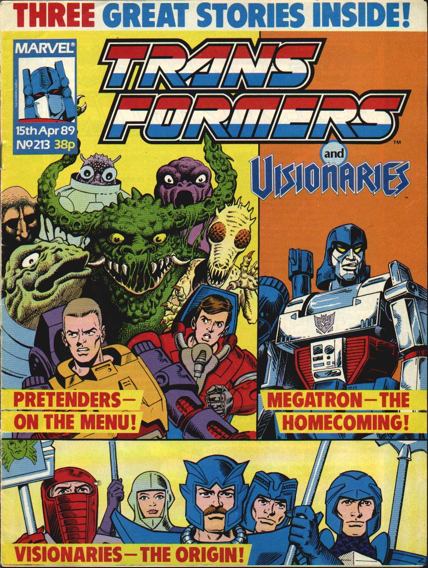 UK issue #213 - It's even better if you mix up all the taglines.