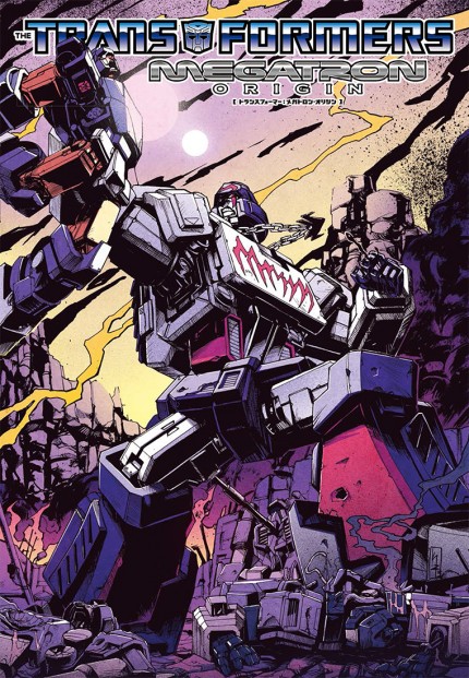 Megatron Origin – cover art by Kei Zama and Josh Burcham