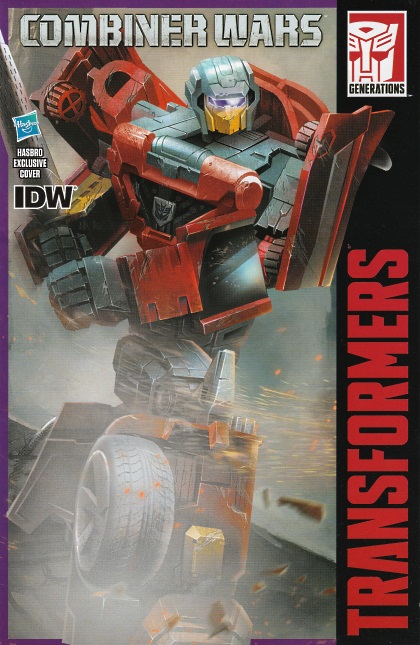 Combiner Wars comic packaging art