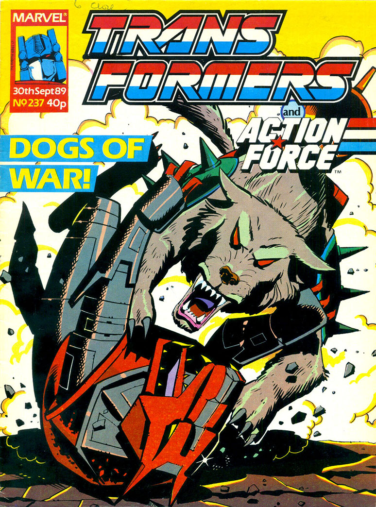 UK issue #237 - Personally, we like to think that they're cuddling.