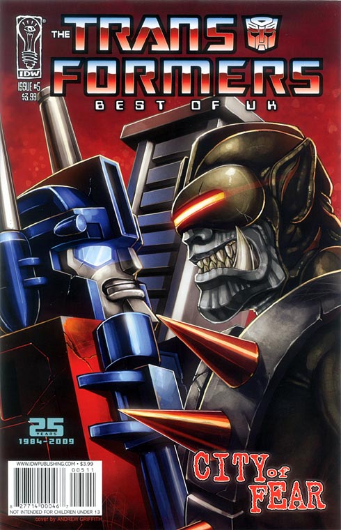 Best of UK: City of Fear #5 (Regular cover) (IDW Publishing, 2009)