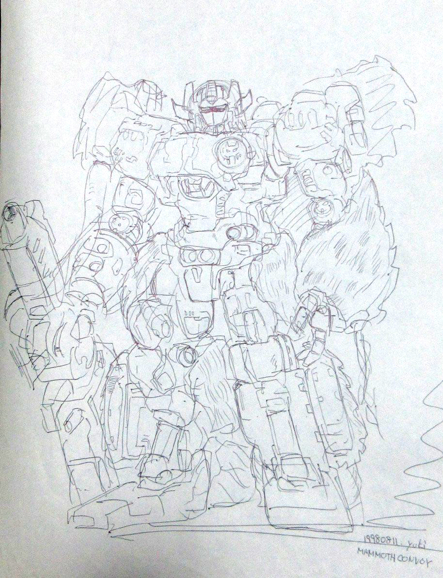 Beast Wars Neo concept art