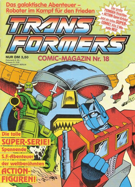 Transformers Comic-Magazin #18 (Condor Verlag, 1991)