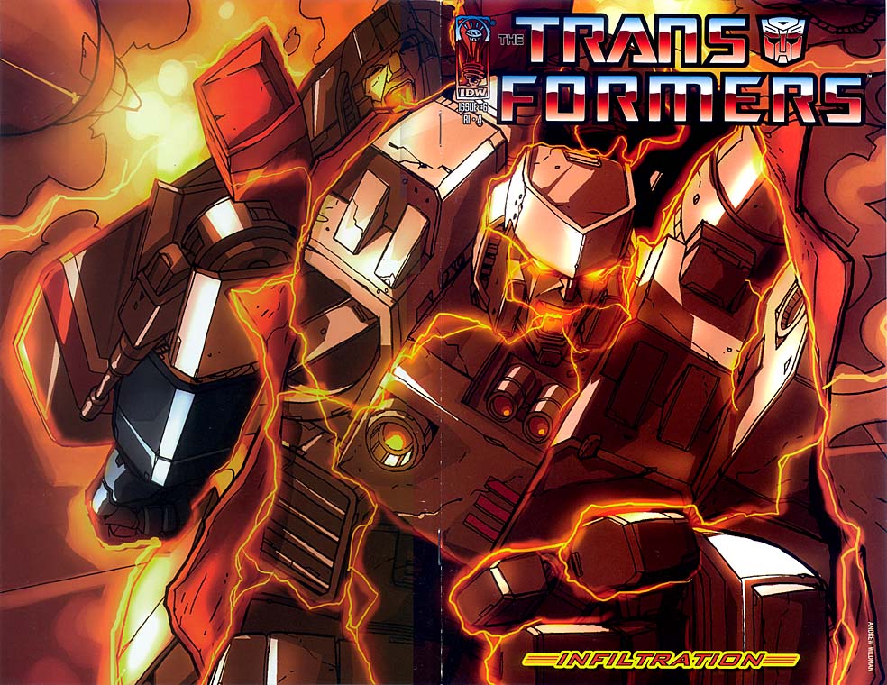 Infiltration #6 cover RI-A - Megatron won't even let Starscream have his own cover.
