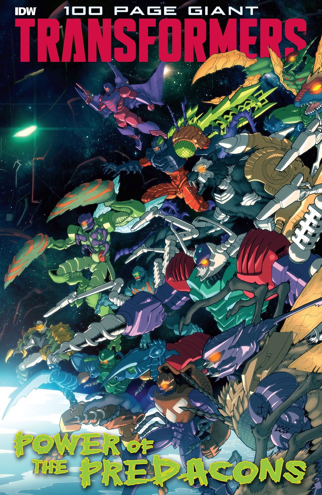 Power of the Predacons – cover art by Don Figueroa and Josh Burcham