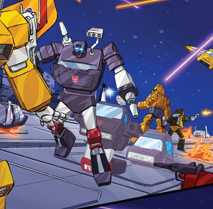 Sunbow-style Cybertronian vehicle mode in Transformers/Ghostbusters