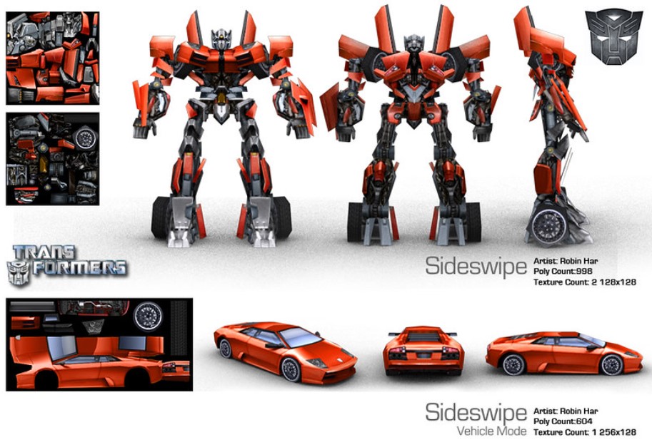 Transformers The Game Model