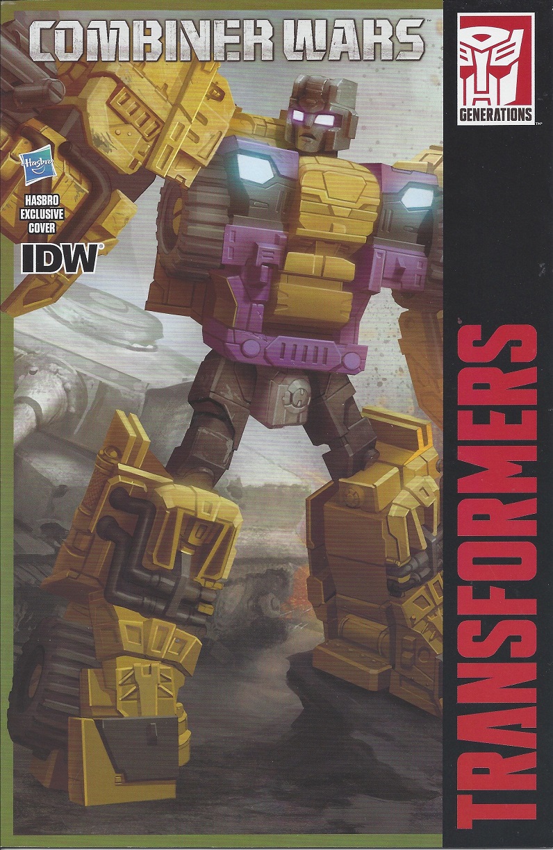 Combiner Wars comic packaging art