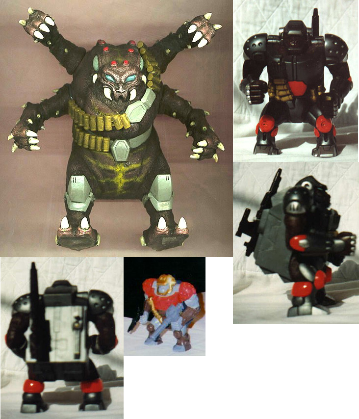 The unnamed spider and gorilla Double Pretenders