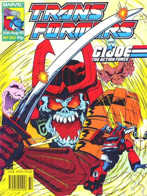UK issue #282 - A ghost samurai robot skeleton!