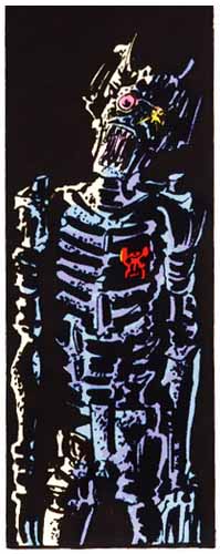Just one of the hundreds of generic zombies Dan Reed was required to draw for this story.