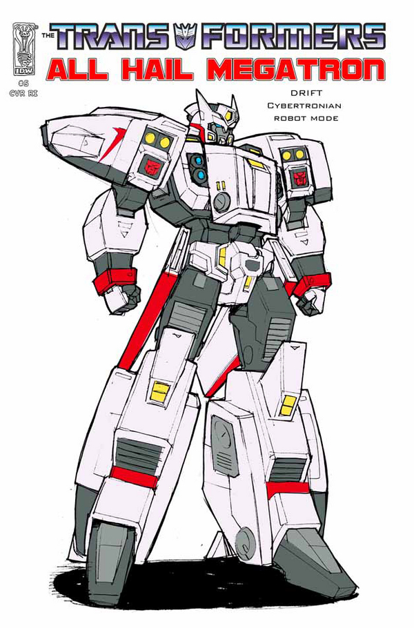 IDW All Hail Megatron Cybertronian robot mode