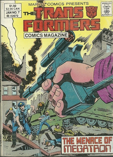 The Transformers Comics Magazine #7 (Marvel US, 1987)