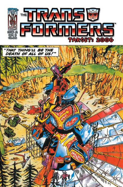 The Transformers: Target: 2006 #2 Cover B (IDW Publishing, 2007; reprints Parts 2–3)