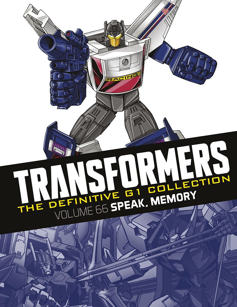 The Definitive G1 Collection: Volume 66: Speak, Memory – cover art by Dan Khanna (Getaway) and Alex Milne (retro)