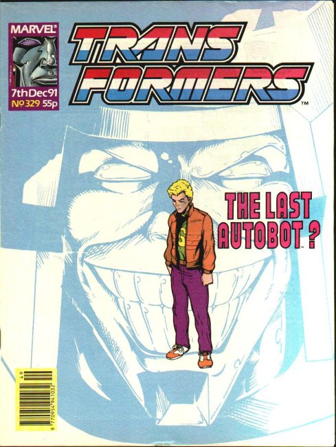 UK issue #329 - All Spike needs is to put on a Batman costume...