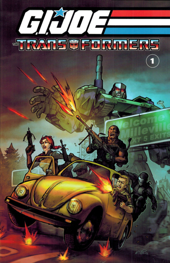 G.I. Joe/Transformers, Volume 1; art by Klaus Scherwinski